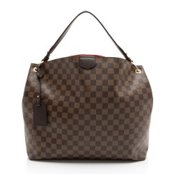 Louis Vuitton Damier Ebene Graceful MM Hobo