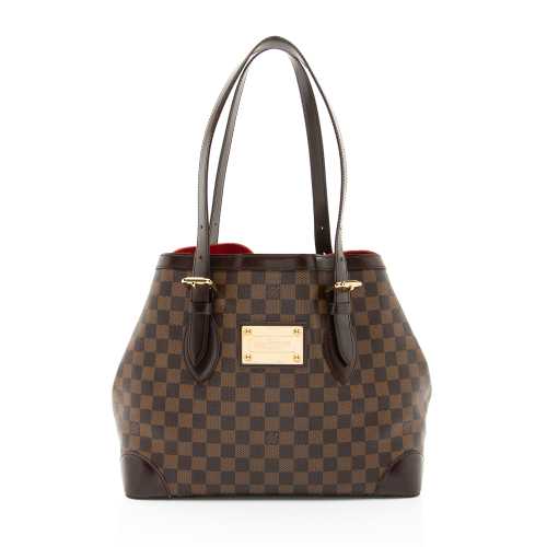 Louis Vuitton Damier Ebene Hampstead MM Tote Louis Vuitton Handbags Bag Borrow or Steal