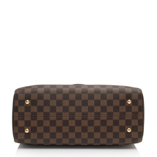 Louis Vuitton Damier Ebene Kensington Bowling Satchel