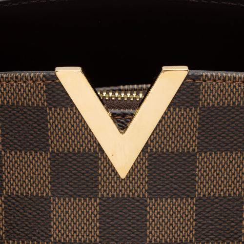 Louis Vuitton Damier Ebene Kensington Bowling Satchel