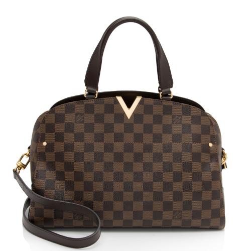 Louis Vuitton Damier Ebene Kensington Bowling Satchel