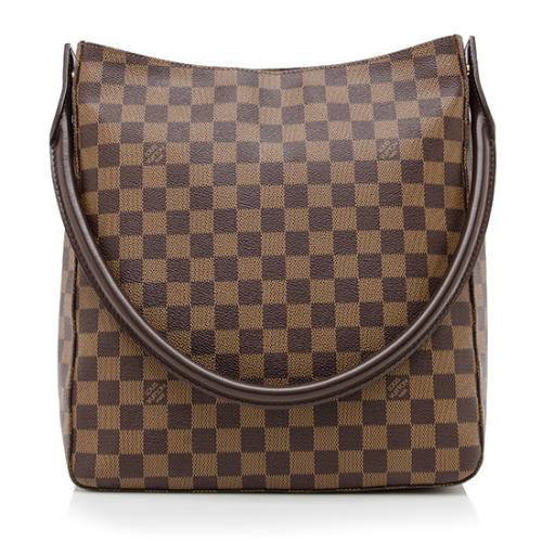 Louis Vuitton Damier Ebene Looping GM Shoulder Bag