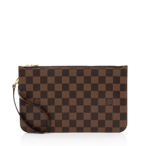 Louis Vuitton Damier Ebene Neverfull GM Pochette