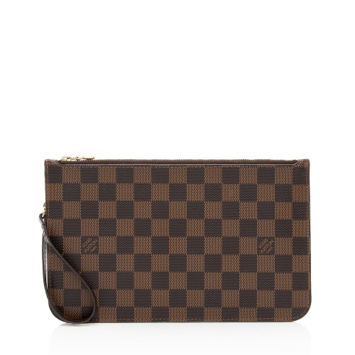 Louis Vuitton Damier Ebene Neverfull GM Pochette