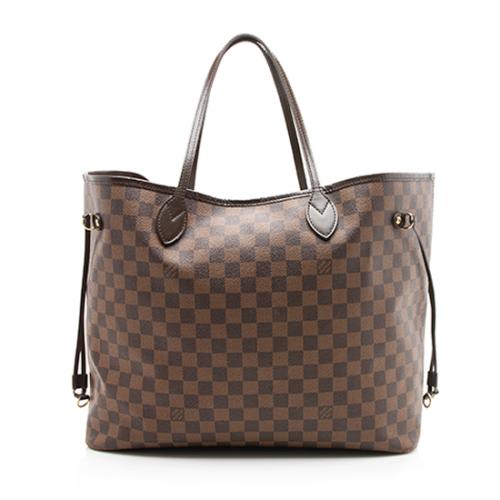 Louis Vuitton Damier Ebene Neverfull GM Tote