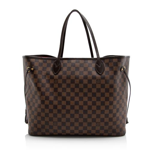 Louis Vuitton Damier Ebene Neverfull GM Tote