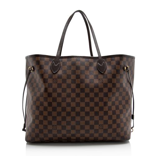 Louis Vuitton Damier Ebene Neverfull GM Tote