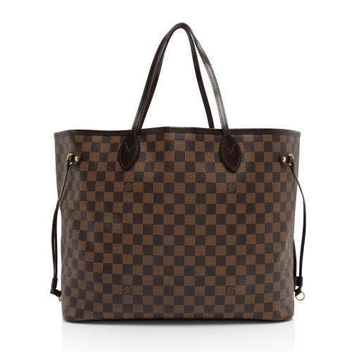 Louis Vuitton Damier Ebene Neverfull GM Tote