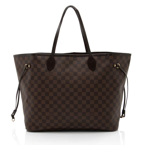 Louis Vuitton Damier Ebene Neverfull GM Tote