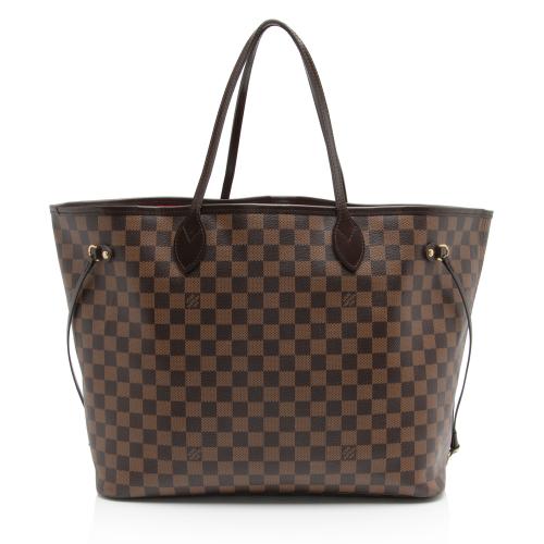 Louis Vuitton Damier Ebene Neverfull GM Tote