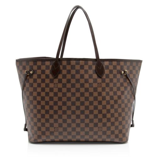 Louis Vuitton Damier Ebene Neverfull GM Tote