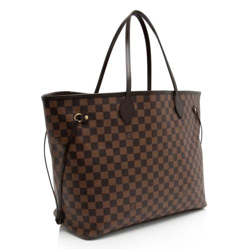 Louis Vuitton Damier Ebene Neverfull GM Tote