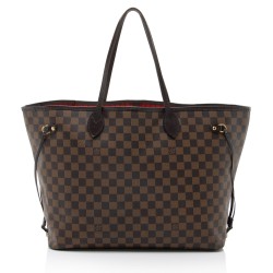 Louis Vuitton Damier Ebene Neverfull GM Tote