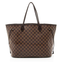 Louis Vuitton Damier Ebene Neverfull GM Tote