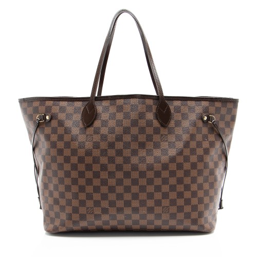 Louis Vuitton Damier Ebene Neverfull GM Tote