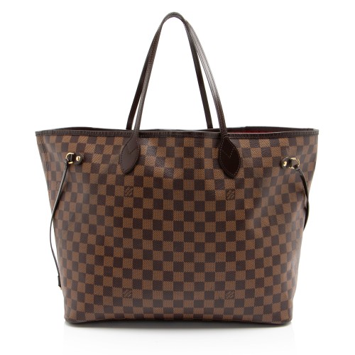 Louis Vuitton Damier Ebene Neverfull GM Tote