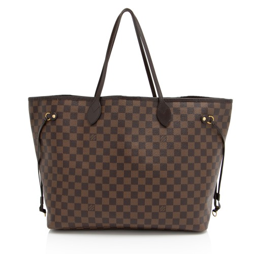 Louis Vuitton Damier Ebene Neverfull GM Tote