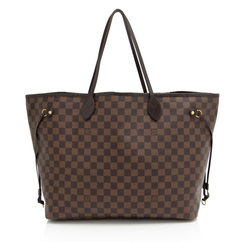 Louis Vuitton Damier Ebene Neverfull GM Tote