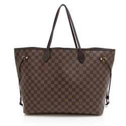 Louis Vuitton Damier Ebene Neverfull GM Tote