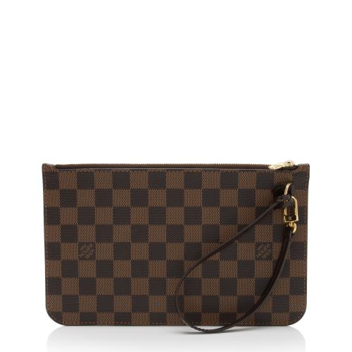 Louis Vuitton Damier Ebene Neverfull MM Pochette