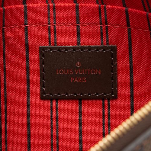 Louis Vuitton Damier Ebene Neverfull MM Pochette