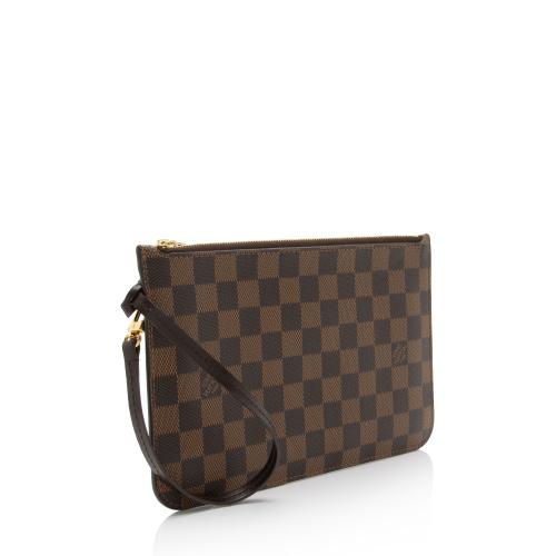 Louis Vuitton Damier Ebene Neverfull MM Pochette