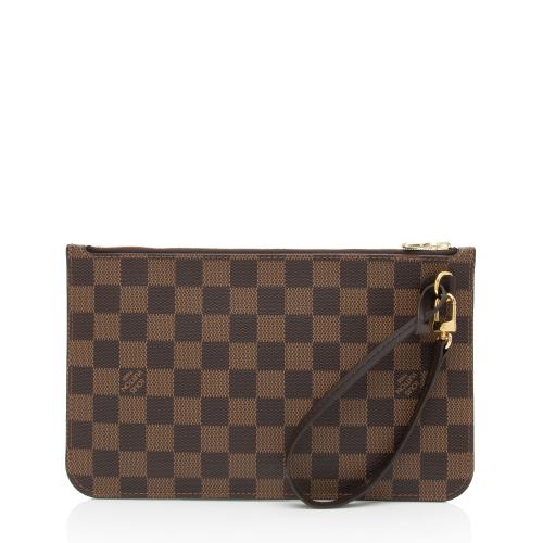 Louis Vuitton Damier Ebene Neverfull MM Pochette