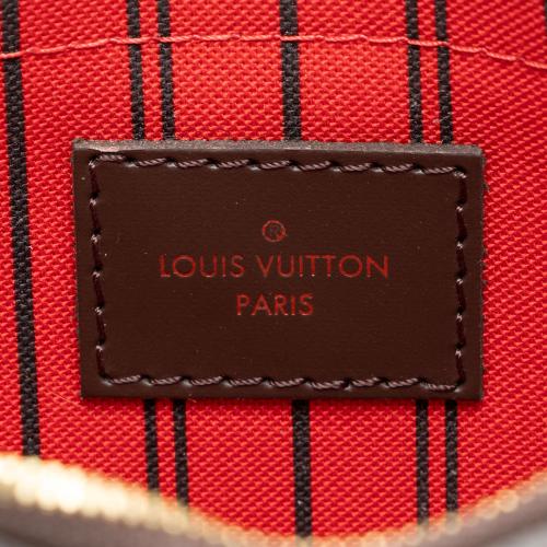 Louis Vuitton Damier Ebene Neverfull MM Pochette