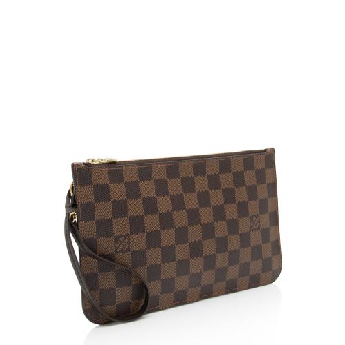 Louis Vuitton Damier Ebene Neverfull MM Pochette