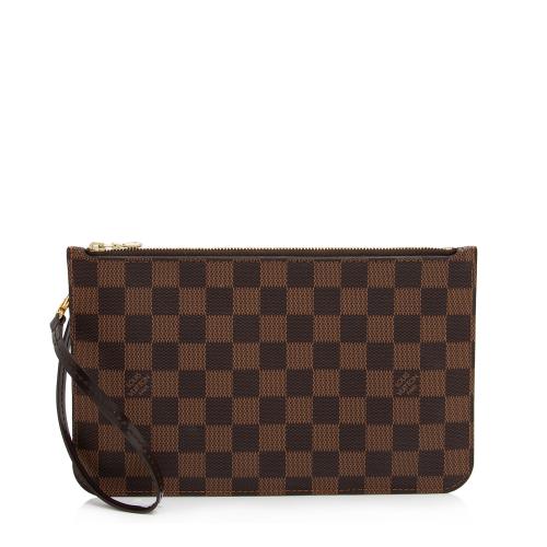 Louis Vuitton Damier Ebene Neverfull MM Pochette