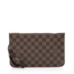 Louis Vuitton Damier Ebene Neverfull MM Pochette