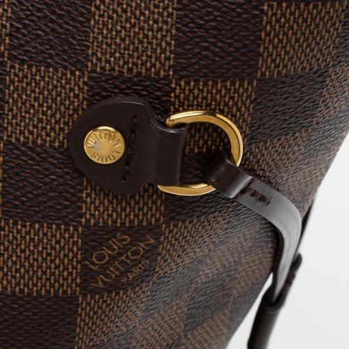 Louis Vuitton Damier Ebene Neverfull MM Tote