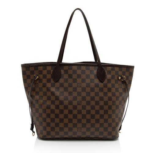 Louis Vuitton Damier Ebene Neverfull MM Tote