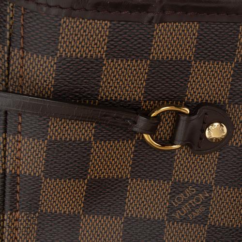 Louis Vuitton Damier Ebene Neverfull MM Tote