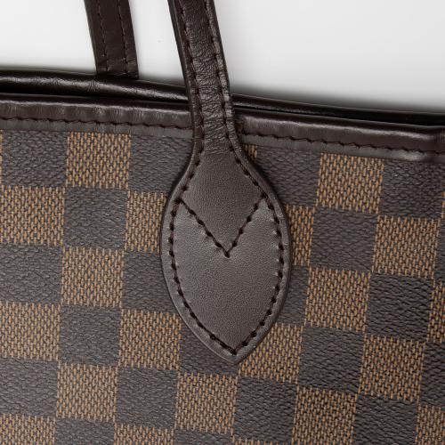 Louis Vuitton Damier Ebene Neverfull MM Tote