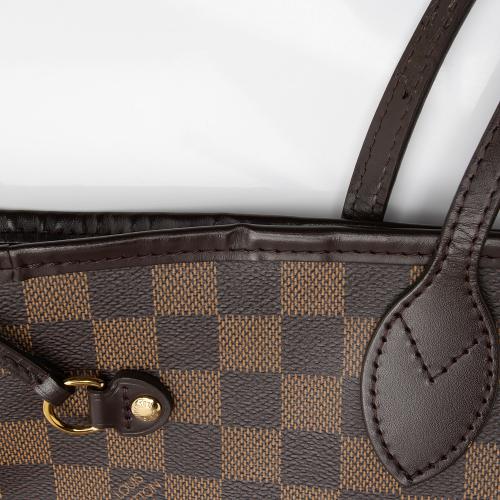 Louis Vuitton Damier Ebene Neverfull MM Tote