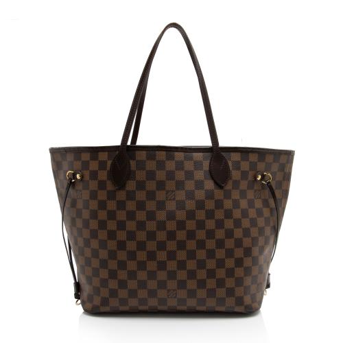 Louis Vuitton Damier Ebene Neverfull MM Tote