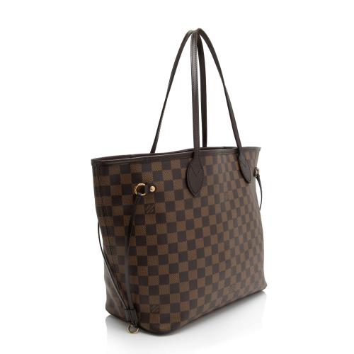 Louis Vuitton Damier Ebene Neverfull MM Tote