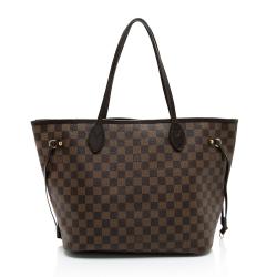 Louis Vuitton Damier Ebene Neverfull MM Tote