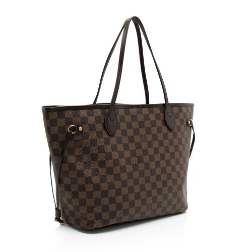 Louis Vuitton Damier Ebene Neverfull MM Tote