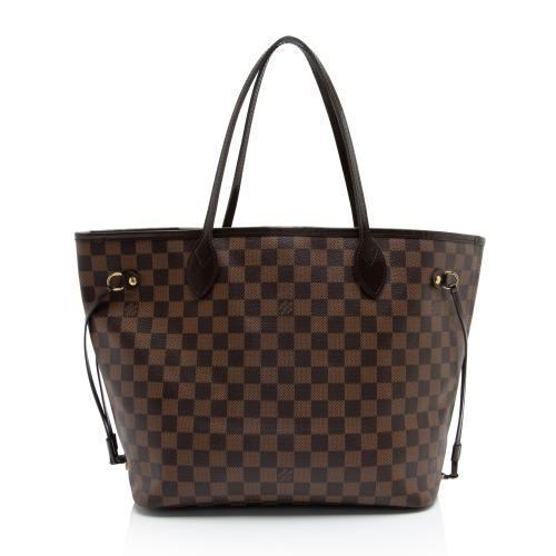 Louis Vuitton Damier Ebene Neverfull MM Tote