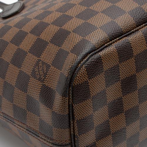 Louis Vuitton Damier Ebene Neverfull MM Tote