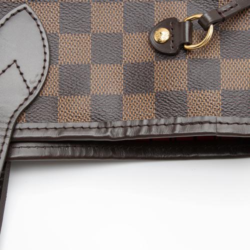 Louis Vuitton Damier Ebene Neverfull MM Tote