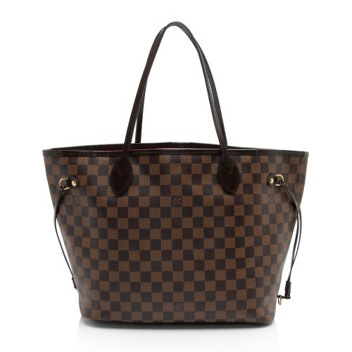 Louis Vuitton Damier Ebene Neverfull MM Tote