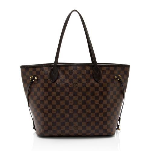 Louis Vuitton Damier Ebene Neverfull MM Tote