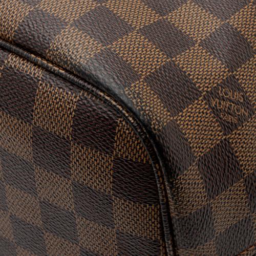 Louis Vuitton Damier Ebene Neverfull MM Tote