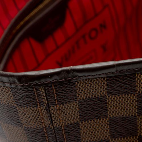 Louis Vuitton Damier Ebene Neverfull MM Tote