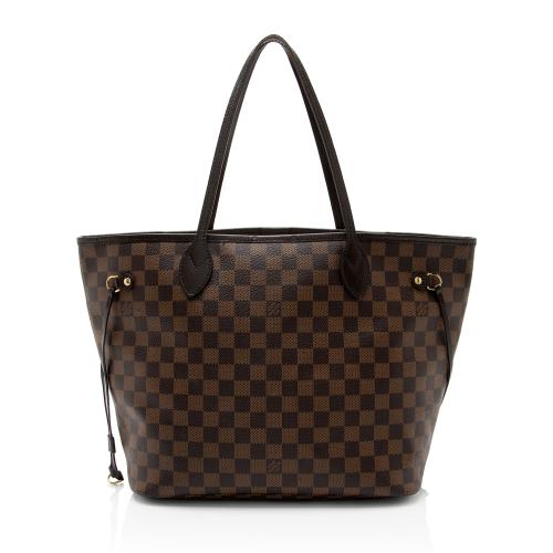 Louis Vuitton Damier Ebene Neverfull MM Tote