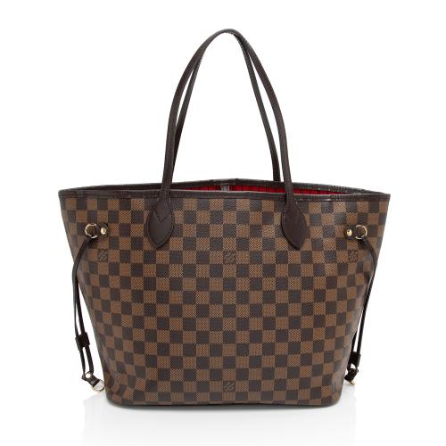 Louis Vuitton Damier Ebene Neverfull MM Tote