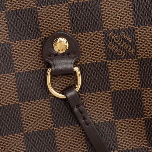 Louis Vuitton Damier Ebene Neverfull MM Tote